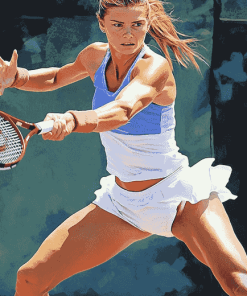 Camila Giorgi Tennis Star Diamond Painting