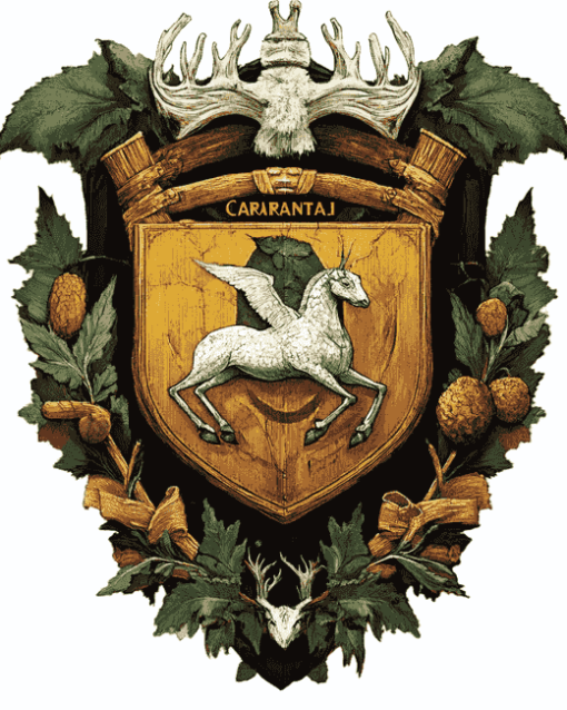 Campbell Crest Logo Art Diamond Painting