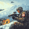 Canadian Armed Forces Battle Diamond Painting