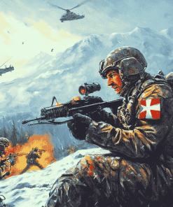 Canadian Armed Forces Battle Diamond Painting