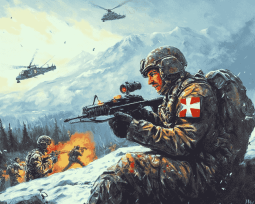 Canadian Armed Forces Battle Diamond Painting