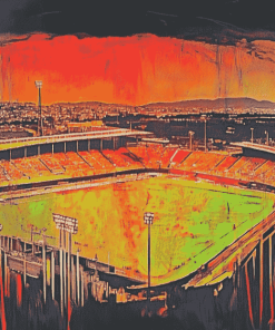 Candlestick Park Landscape Diamond Painting