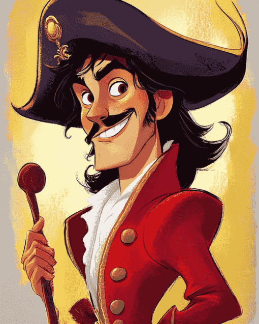 Captain Hook Adventure Diamond Painting