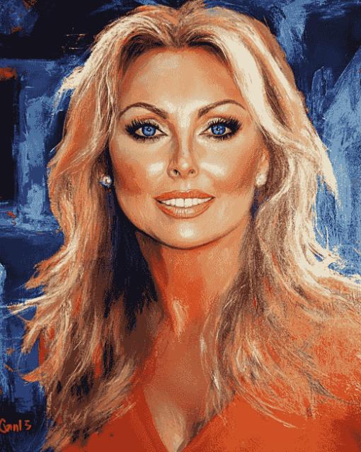 Carol Vorderman Celeb Diamond Painting