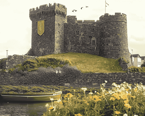 Carrickfergus Castle Diamond Painting