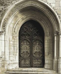 Castle Door Grandeur Diamond Painting