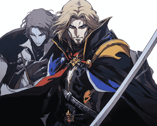 Castlevania Video Game Characters Diamond Painting