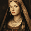 Catherine Of Aragon Vintage Queens Diamond Painting