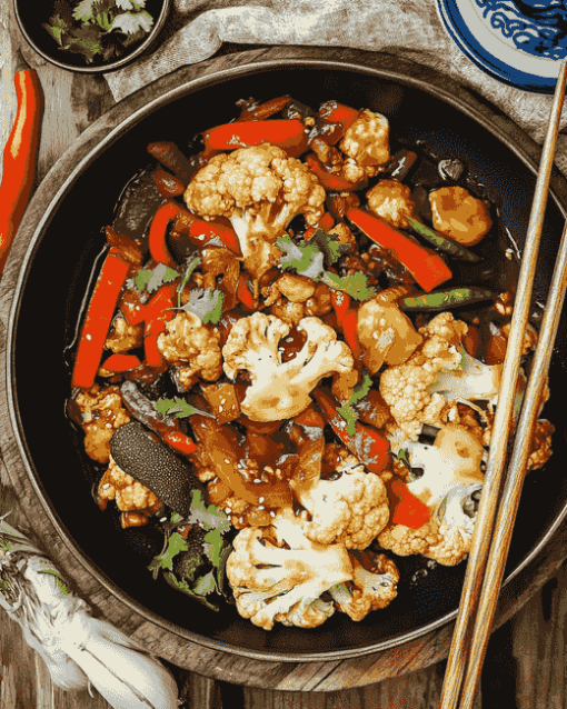 Cauliflower Stir Fry Recipe Diamond Painting