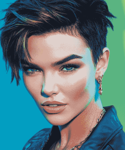 Celebrity Ruby Rose Diamond Painting