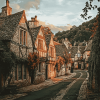 Charming English Villages Diamond Painting