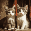 Charming Kitten Companions Diamond Painting