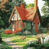 Charming Summer Cottage Diamond Painting