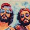 Cheech And Chong Films Diamond Painting