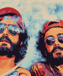 Cheech And Chong Films Diamond Painting