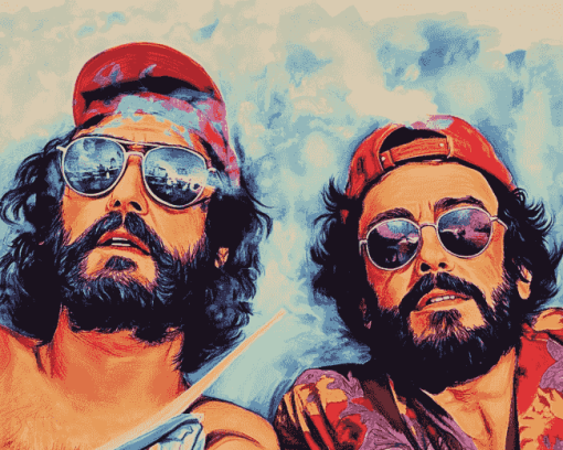 Cheech And Chong Films Diamond Painting