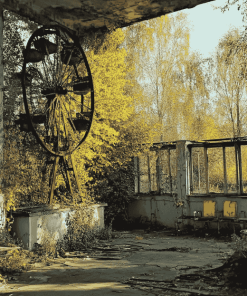 Chernobyl Buildings Exploration Diamond Painting