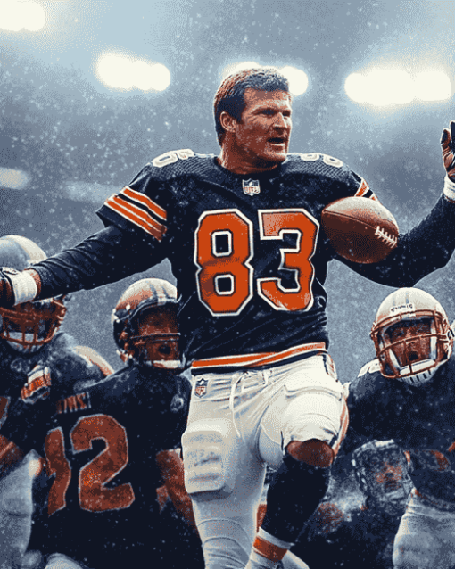 Chicago Bears Legends Diamond Painting