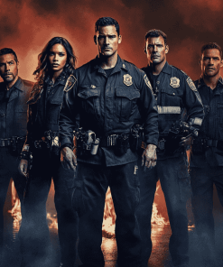 Chicago Fire Cast TV Series Diamond Painting