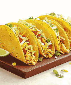 Chicken Tacos Art Diamond Painting