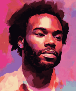 Childish Gambino Actor Diamond Painting