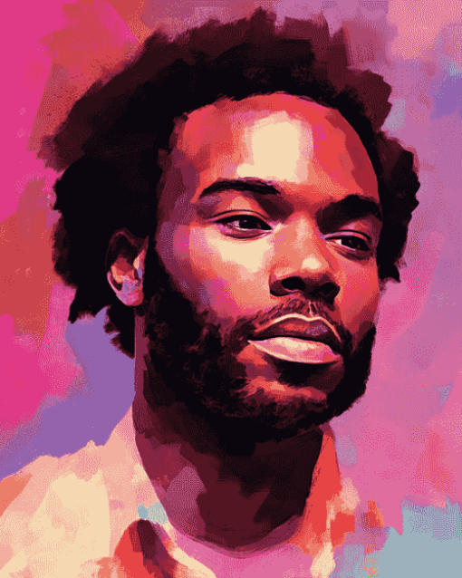 Childish Gambino Actor Diamond Painting