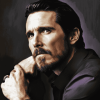 Christian Bale Famous Star Diamond Painting