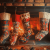 Christmas Stockings Holiday Diamond Painting