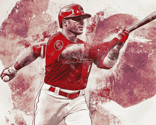 Cincinnati Reds Baseball Diamond Painting