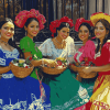 Cinco De Mayo Vintage Woman Diamond Painting