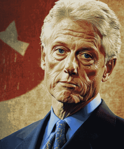 Classy Bill Clinton Diamond Painting