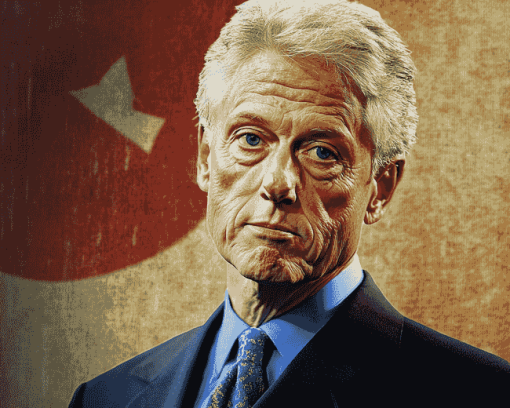 Classy Bill Clinton Diamond Painting