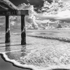 Clearwater Beach Black And White Diamond Painting