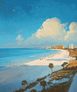 Clearwater Beach Seaside Diamond Painting