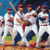 Cleveland Indians Baseball Team Diamond Painting