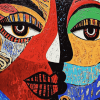 Colorful African Faces Diamond Painting