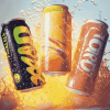 Colorful Energy Drinks Collection Diamond Painting