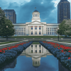 Columbus Ohio Statehouse Buildings Diamond Painting