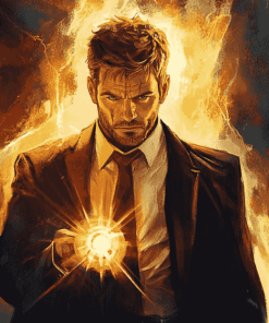 Constantine Movie Theme Diamond Painting