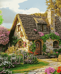 Cottage Retreats Diamond Painting