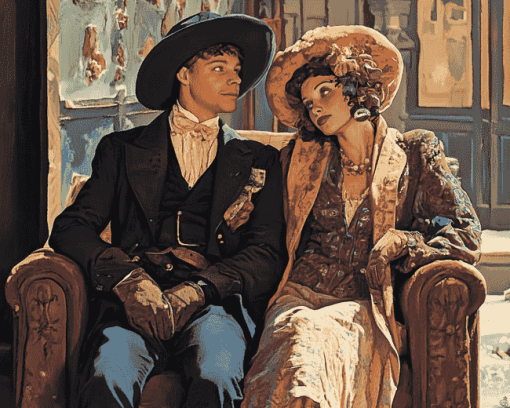 Creely And Bessie Movie Diamond Painting