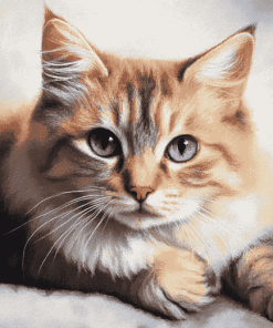 Cute Cat Kitten Diamond Painting