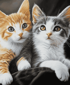 Cute Kittens Diamond Painting