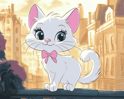 Cute Marie from The Aristocats Diamond Painting