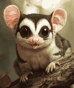 Cute Sugar Glider Diamond Painting