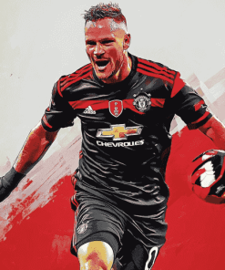 DC United Footballer Diamond Painting