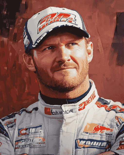 Dale Earnhardt Jr Racing Diamond Painting