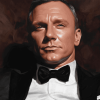 Daniel Craig Celebrity Diamond Painting