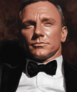 Daniel Craig Celebrity Diamond Painting