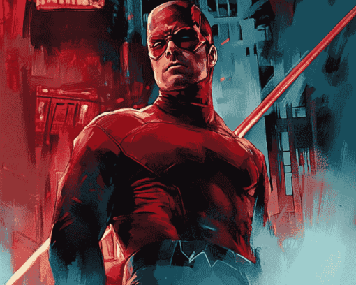 Daredevil Movie Icon Diamond Painting